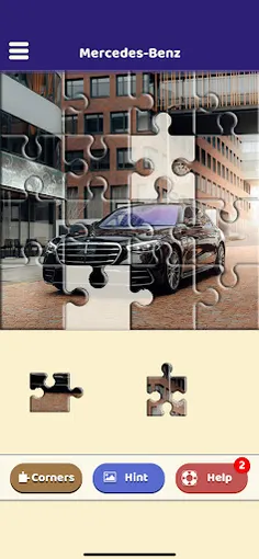 Mercedes-Benz Love Puzzle - Screenshot 2