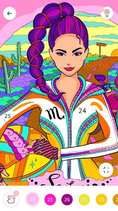 Fun Color by Number Book - Screenshot 3