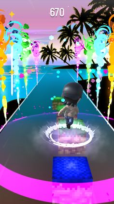 Peso Pluma Game Tiles Hop - Screenshot 3