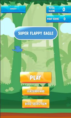 Super Flappy Eagle - Screenshot 2