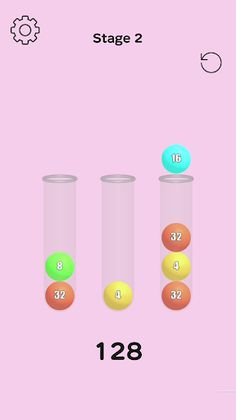 Ball Sort 2048 - Screenshot 2