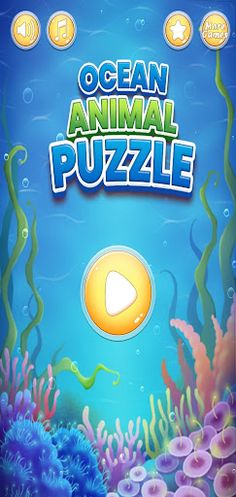 Ocean Animal Puzzle - Screenshot 1
