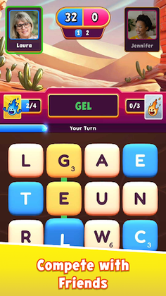 Word Clash - Word Game - 1v1 - Screenshot 1