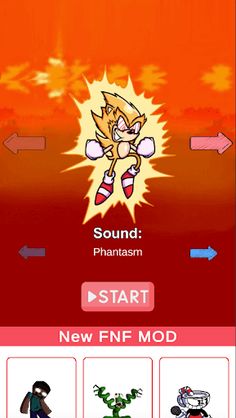 FNF SONIK SUPER Mod Test - Screenshot 1