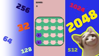 2048 stray cats - Screenshot 1