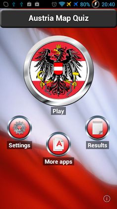 Austria Map Quiz - Screenshot 1