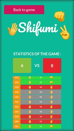 Shifumi: Rock, Paper, Scissors - Screenshot 3