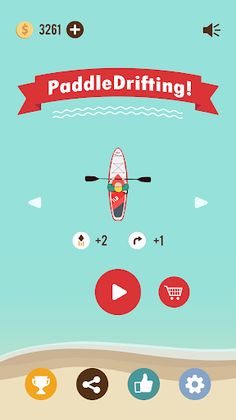 Paddle Drifting - Screenshot 1