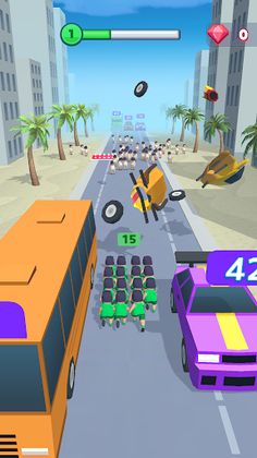 Crowd Run Over - Screenshot 2