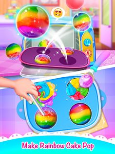 Unicorn Cake Pop - Sweet Food - Screenshot 3