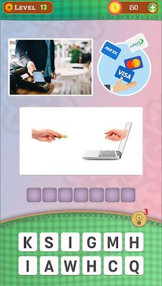 4 Pics 1 Word Science - Screenshot 1