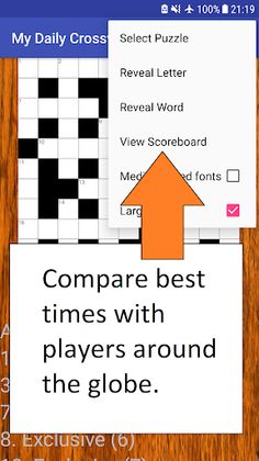 My Daily Crossword - Screenshot 4