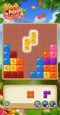 Block Puzzle: Blossom Garden - Screenshot 1