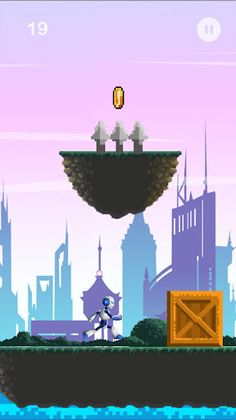 Robot Runner - Jungle Running  - Screenshot 1