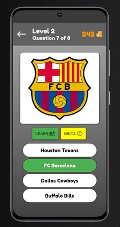 Soccer Clubs Logo Quiz - Screenshot 1