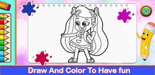 Diana and Roma Family Coloring - Screenshot 1