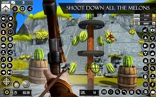 Watermelon Archery Games 3D - Screenshot 2