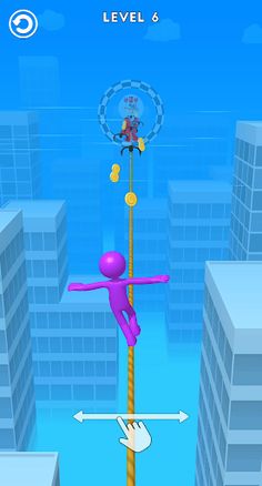 Rope Balance Run - Screenshot 1