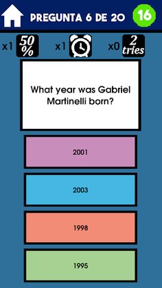 Arsenal Football - Quiz Game - Screenshot 2