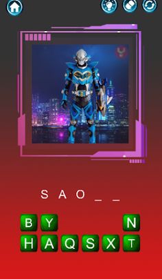 Tebak Gambar Kamen Rider V3 - Screenshot 2