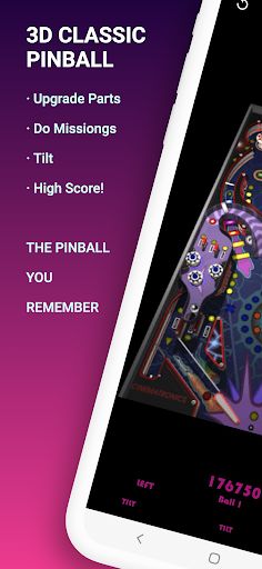 Classic Pinball — Space Pilot - Screenshot 1