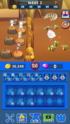 Idle Archer Defense - Screenshot 1