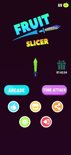 Knife Hit Fruit Slicer Smashin - Screenshot 1