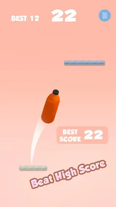 Water Bottle Flip 3D Clash - Screenshot 2