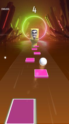 Toilet Monster Tiles Hop Song - Screenshot 3