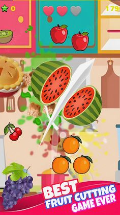 Apple Cutter : 3D Food Slicer - Screenshot 1