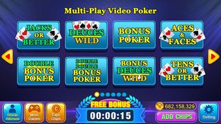 Video Poker Games - Multi Hand - Screenshot 1