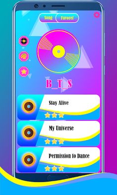 My Universe BTS piano game - Screenshot 1