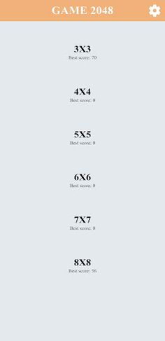 2048 for points - from 3x3 - Screenshot 3