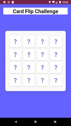 Card Flip Challenge Memory - Screenshot 1