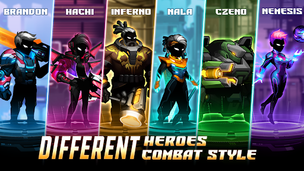 Cyber Fighter: Offline Fantasy - Screenshot 1
