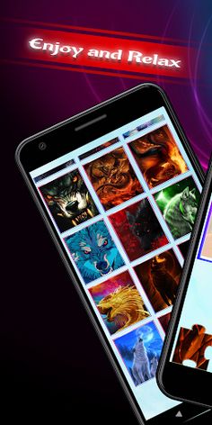 Fantasy Wolf puzzle game - Screenshot 1