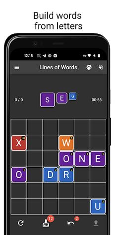 Lines of Words - Screenshot 1