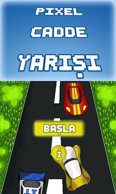 Pixel Cadde Yarışı - Screenshot 1