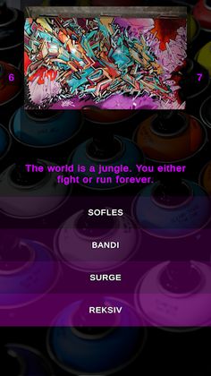 Wildstyle Graffiti Paint Quiz - Screenshot 3