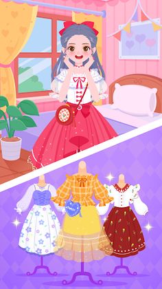 DuDu Princess dress up game - Screenshot 4