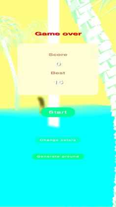 Flappy banana 3d - Screenshot 2