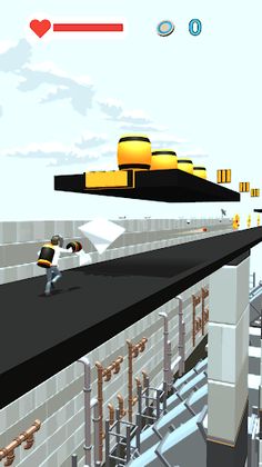 Rocket Man Run - Screenshot 2