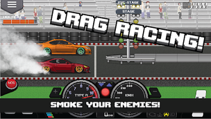 Pixel Car Racer - Screenshot 1