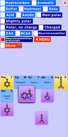 Amino Acids Match Game - Screenshot 2