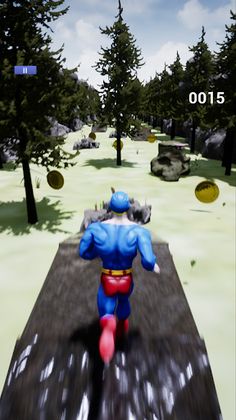 Heroes 3D Super Steel Man - Screenshot 2