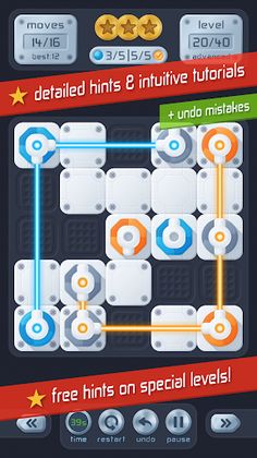 Laser Links Puzzle (Light) - Screenshot 3
