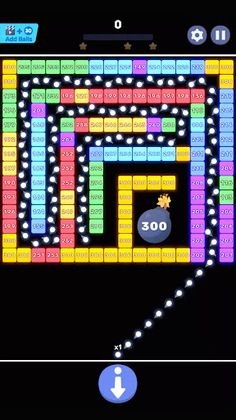 Glow Bricks Ball Crusher - Screenshot 1