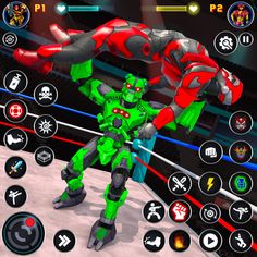 Robot Fighting games Kungfu 3D - Screenshot 1