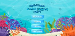Mencocokan Nama Hewan Laut - Screenshot 1