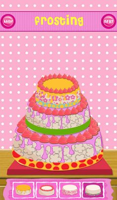 Princess Sweet Cake Maker - Screenshot 2
